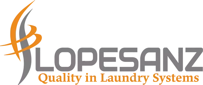 Logotipo de Lopesanz, especialistas en maquinaria para lavandería industrial